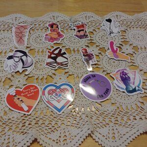 Bondage Stickers for cellphone, hydroflask, computer, locker, crafts, scrapbook